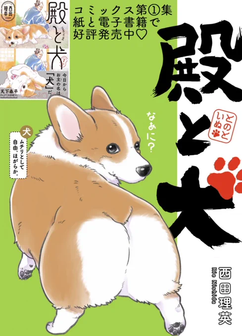 ✨最新話本日更新✨  コワモテ殿とゴキゲンな犬の 天下泰平🍵主従暮らし🐶  『#殿と犬』西田理英 comic-polaris.jp/tonotoinu/  今回は犬が主役の番外編❣️ 可愛いすぎる迷子が登場🐣  👉単行本好評発売中 https://www.amazon.co.jp/gp/product/4866752408?ie=UTF8&tag=comicbloodjp-22  ⏩アンケートもお待ちしてます  