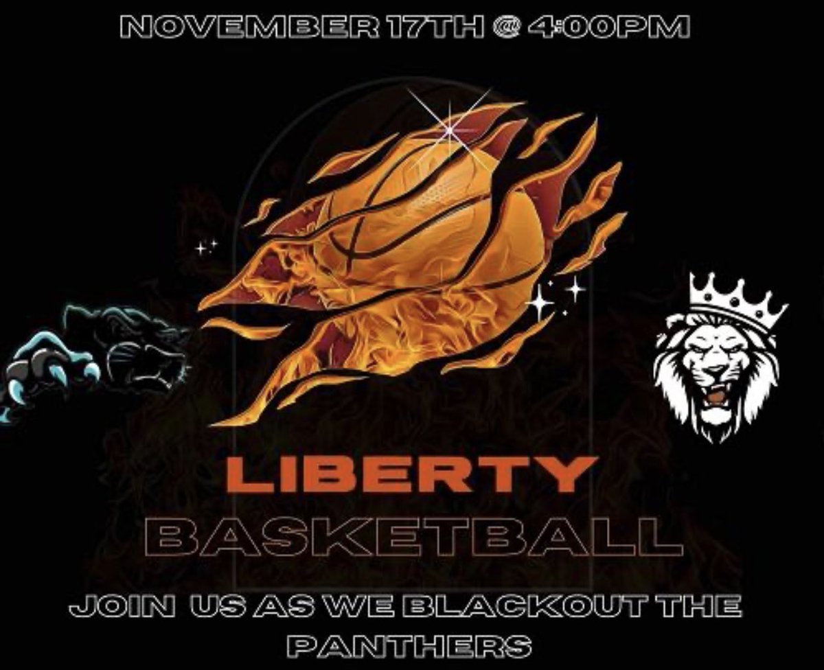 Come out for the BLACKOUT! 🏀🦁🏀