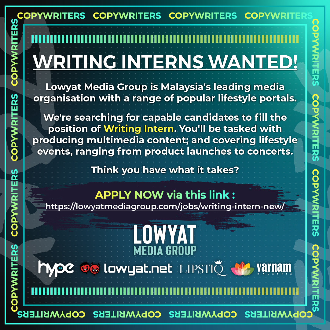 Think you're up for it? Apply NOW at:
lowyatmediagroup.com/jobs/writing-i…

#Intern #writingintern #writer #jobadvertisement #jobvacancy #journalist #journalism