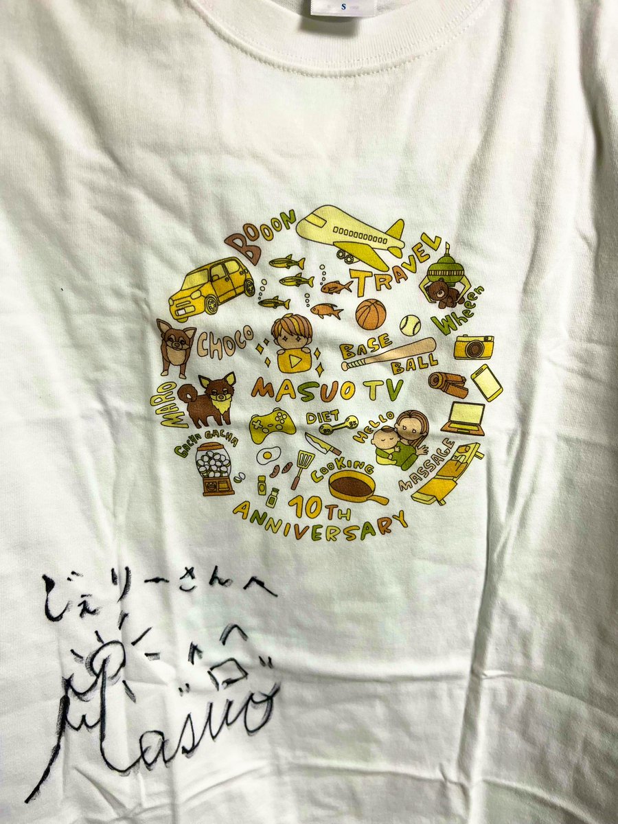 Jerry___1's tweet image. なにか荷物が届いたと思ったら！！！

10周年イベントで応募した
プレゼントだたー🥺💗

誕生日近かったので宅配、
誰かと思いびっくり……

改めてMasuoTV10周年
おめでとうございます！！

これからもMasuoTVを応援してます☺️

※ご報告遅くなりまして申し訳ございません、、

@masuotv