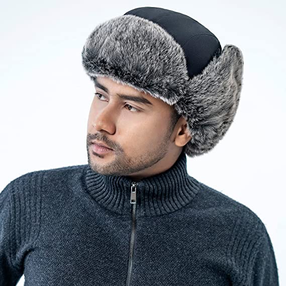heyannbrand's tweet photo. #Newarrivals   #Unisex Fur Trapper Hat For Winter #Bomber hat   #Hunting Hat #Ushanka Russian Hat https://t.co/St9EecuDCw