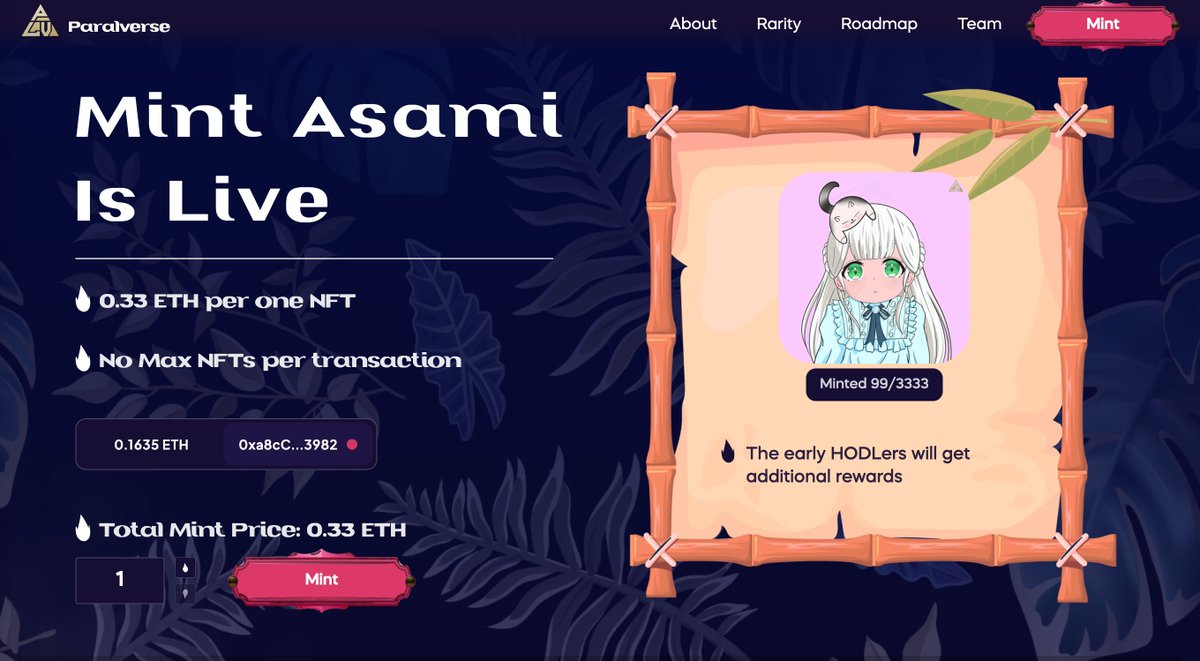 paralverse's tweet photo. 😍🥰😚😘😊
👉 You can freely reveal your NFT after mint!
👉 You can change your NFT with new one with #plv token!

#NFT #Cryptos #nftsale #presale #Airdrops #p2e #game #Metaverse #FreeMint #nftcollector #paralverse #steam #videogame #nftgallery #eth 
@asamisan_nft
@opensea https://t.co/IrwI9b9fiy