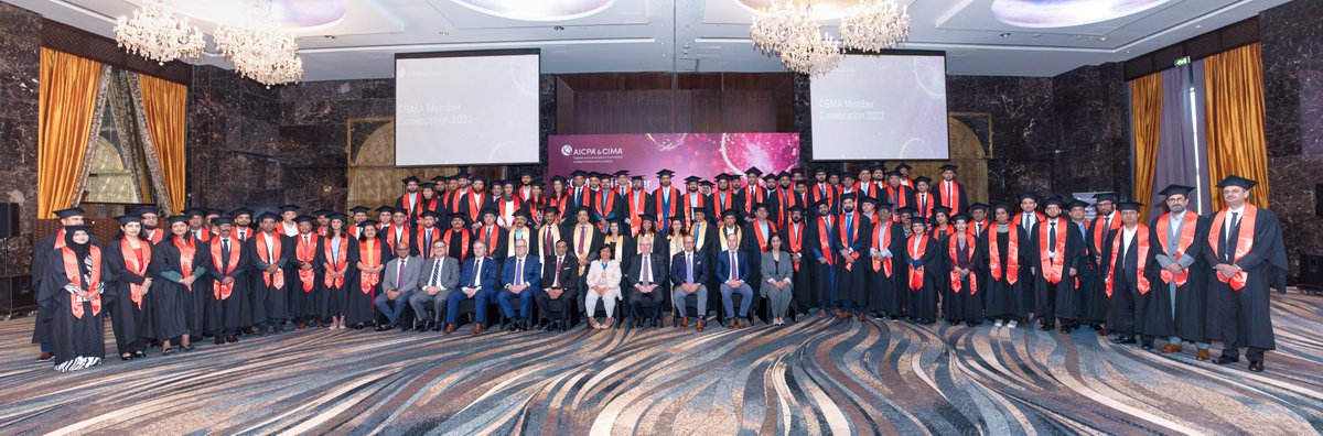 CIMA_APAC's tweet photo. We are happy to have awarded 97 accounting and finance professionals with the CGMA® designation at our recent awards and member recognition ceremony held at the Raffles Dubai on November 14, 2022. https://t.co/Wrrucm8JoB