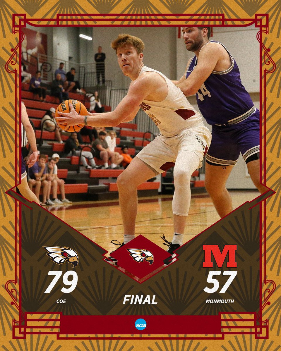 ʙᴏᴜɴᴄᴇ ʙᴀᴄᴋ!

<a href="/CoeCollegeHoops/">Coe College Men’s Basketball</a> picks up a bounce-back win over Monmouth in its first road test of the season!

#KohawkNation
