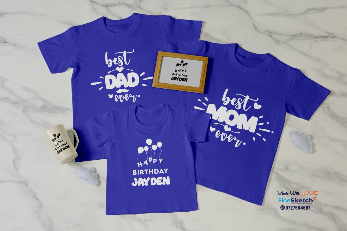 finesketchdsign's tweet photo. We were glad when the artwork for Jayden's birthday T-shirts was finally approved. This meant the client was happy, making us equally happy. 😊 Because we love that people like fancy stuff on their Tees. https://t.co/nBUbY0J5Lr https://t.co/Q1LbnKCaMU