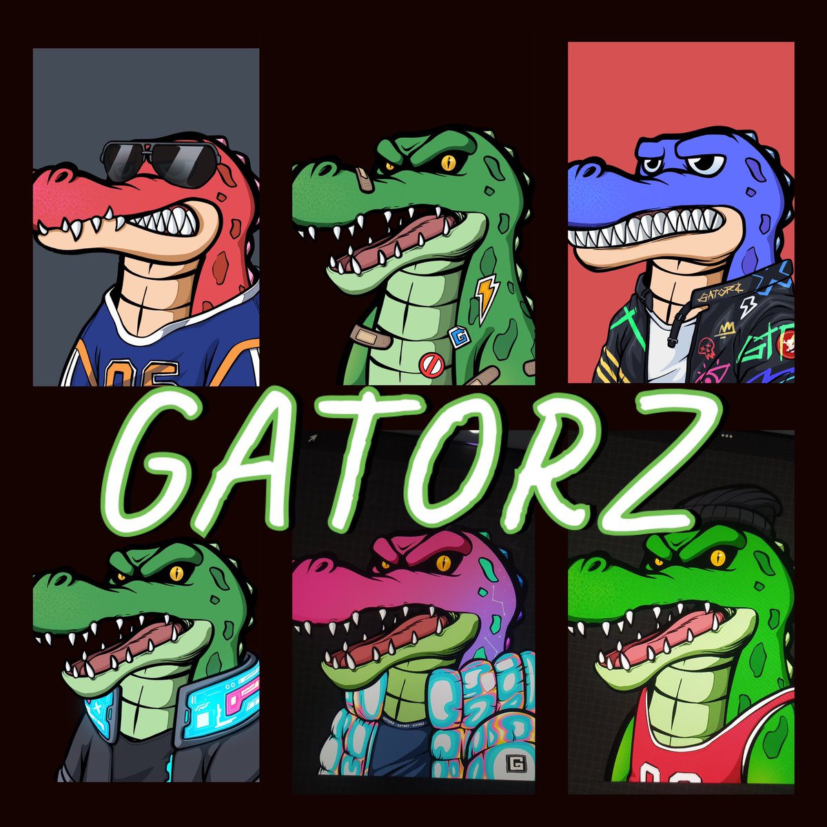 @NFTBakery_Sales soon launching new #Tezos collection called GATORZ! 

Free #NFTAirdrop for all Founder token holders! 

✅Like &amp; RT
✅Tag 3
✅Drop tz wallet to be WL

Fun art with UTILITY!

✅- 10% profit sharing to Founders
✅- Raffle Membership 
✅- Rarity site w/listings