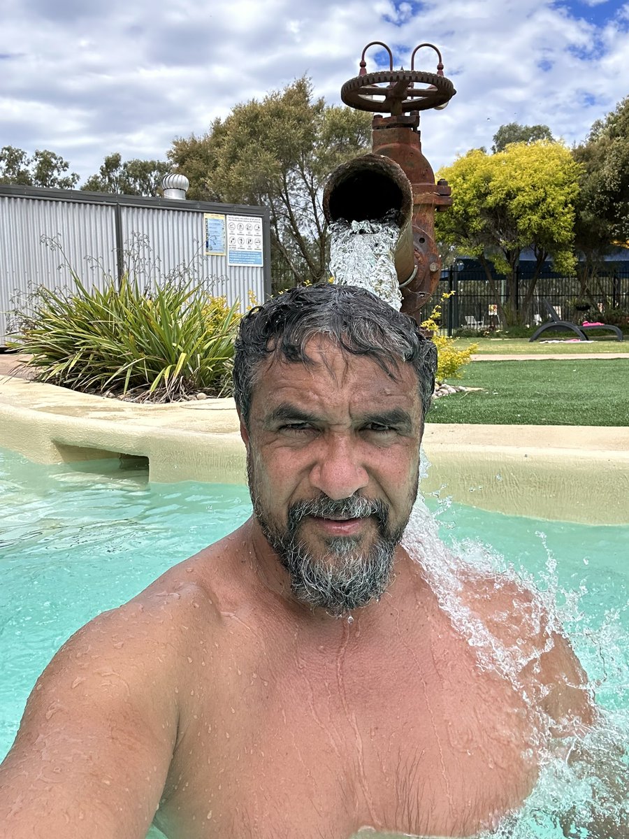 alecdoomadgee's tweet photo. Had to make a stop in Mitchell, Outback QLD to take a meeting g with QLD Gov Minister @meaghan_scanlon regarding the slow progress of the Boodjamulla National Park hand back to the Waanyi People……..lets hope she can speed up the process 🤷🏾♂️…..I’ve been fighting for 30yrs!! https://t.co/EKeyNTF1Zb