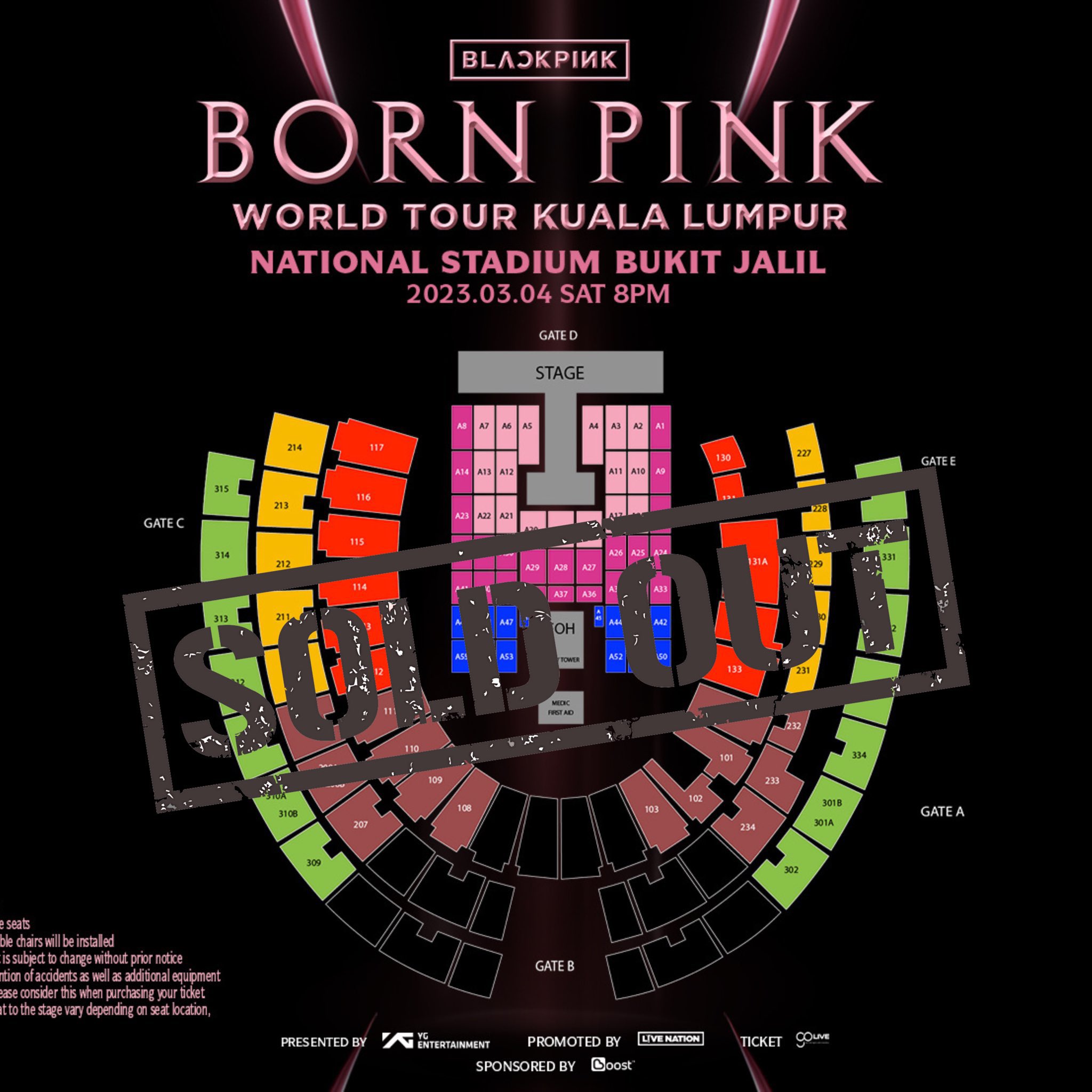 BLACKPINK Global News on Twitter ".BLACKPINK National Stadium Bukit