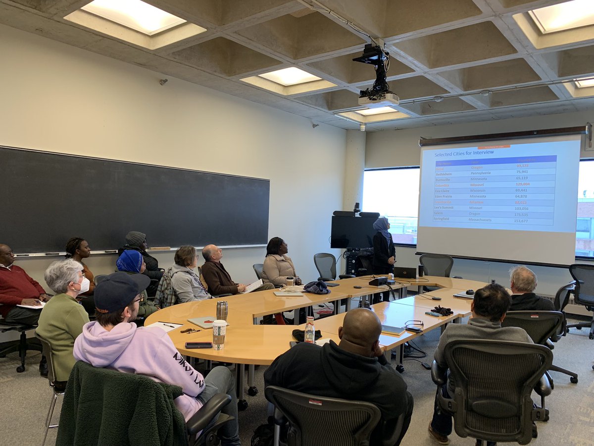 Successfully defended my masters thesis on “Retrofitting with Justice” yesterday.
Thanks to my major Professor Dr.Haddad &amp; other committee members for their guidance.
Thanks to my #CRP friends &amp; faculties for attending my defense and your insightful comments.
#MastersDegree #ISU