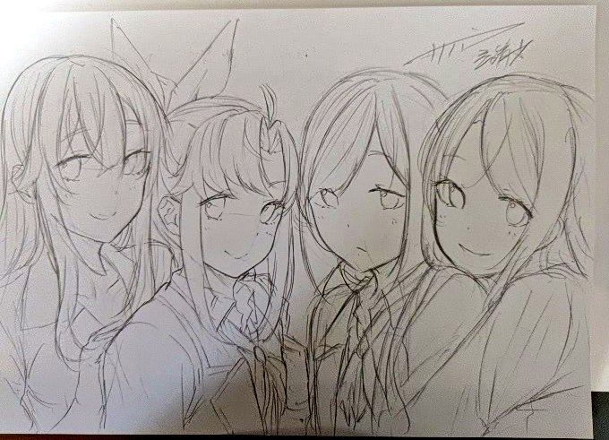 単行本作業、あとがき一ページだけ残ってた。 