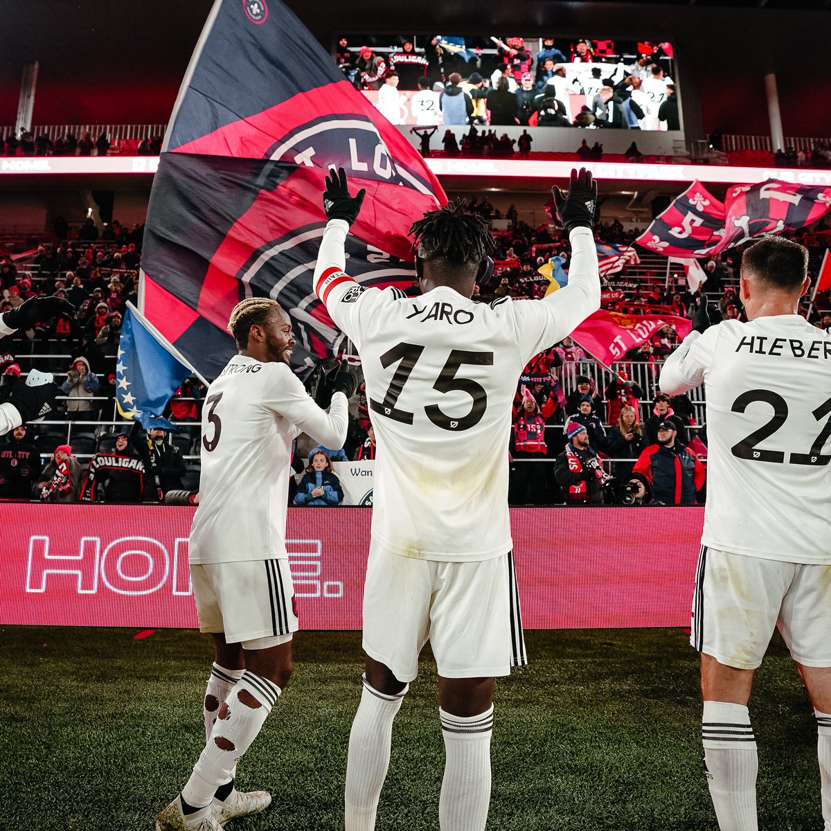 A great game against a great team. Thanks for celebrating this historic night with us, STL!