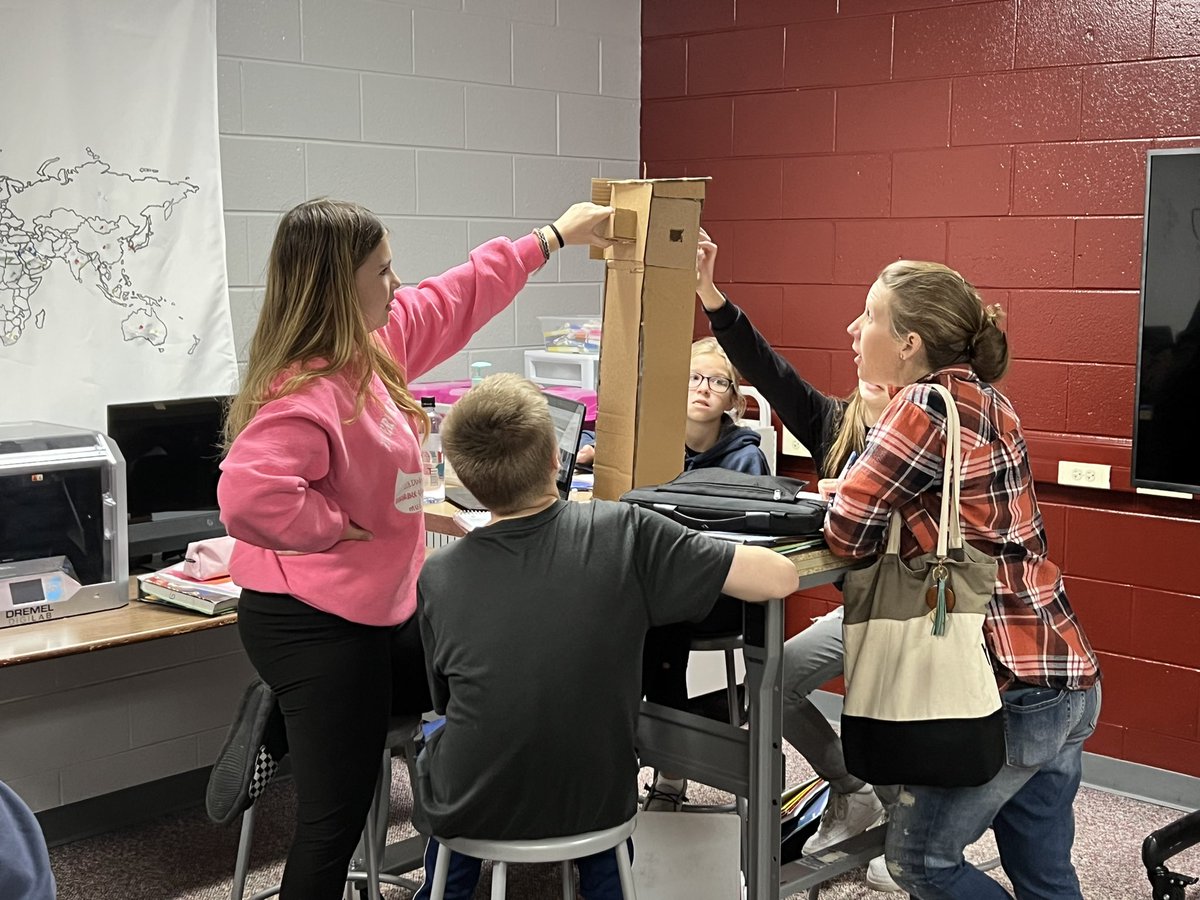 TheMakeryBSD's tweet image. 7th graders have been hard at work in The Makery! They were asked to design and build a pet sanitary station for Heal Pet Care. It’s been so fun learning with them!