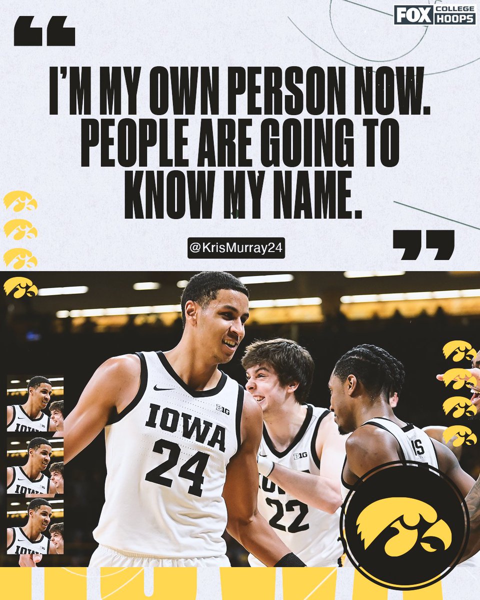 Let 'em know <a href="/KrisMurray24/">Kris Murray</a>! 🗣