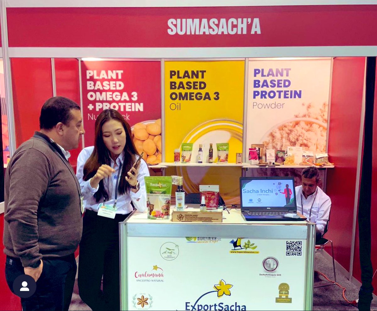 JulianaVillegas's tweet photo. 🇨🇴13 empresas de #alimentos y de industrias con valor agregado de @Colombia participaron esta semana en #PLMA2022 en Chicago, de la mano de @PROCOLOMBIACO @MincomercioCo . Oportunidades que ofrece el canal de marcas privadas para las #pymes de nuestras regiones son infinitas! 🚀 https://t.co/dlXq2Nl8bq