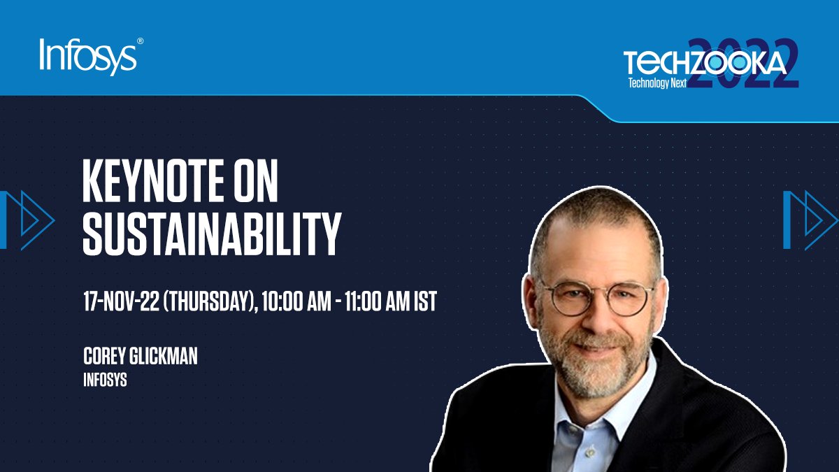 LifeAtInfy's tweet image. Today&apos;s world cannot exist without technology 👨‍💻 but that technology needs to have minimal effects on the environment 🍃 around it. That&apos;s what #SustainabilityandGreenIT is all about. Learn more from @CoreyGlickman today at 10am: bit.ly/3AfgUTi #Techzooka2022