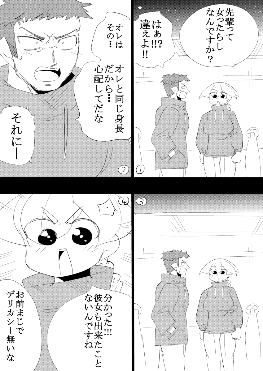高身長カップルの馴れ初め4/4 