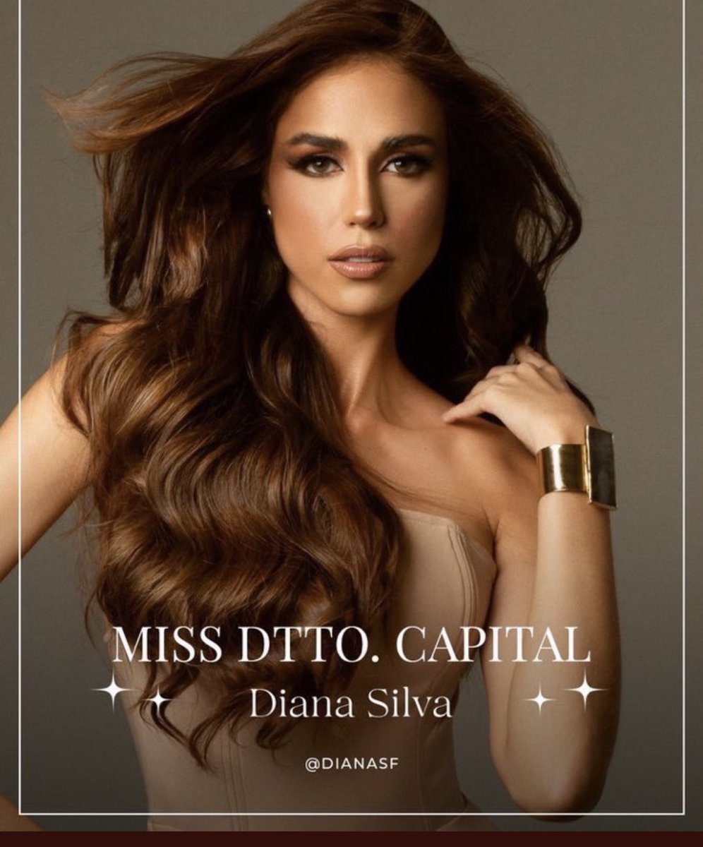 jeekha's tweet photo. MISS VENEZUELA 2022 ES MISS DISTRITO CAPITAL, DIANA SILVA!

¡FELICIDADES, REINA! 👑

#MissVenezuela2022 ✨ https://t.co/X3F6gIVRNC