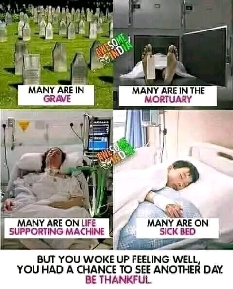 BE THANKFUL