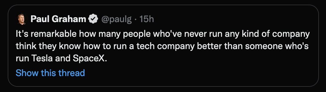 I think the more interesting question is how the hell did these companies get so far?