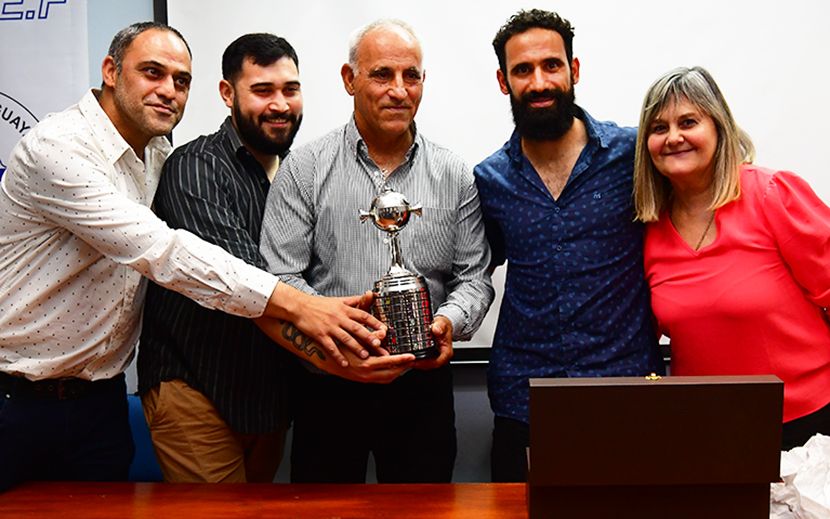 Agradesco a la Conmebol por este lindo Reconocimiento