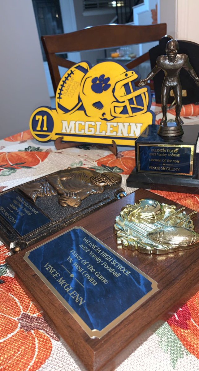 Vince McGlenn (@vmcglenn) on Twitter photo BLESSED TO HAVE EARNED LINEMEN OF THE YEAR! AND CAPTAIN AWARD!! ⚡️⚡️THANK YOU TO ALL MY COACHES AND TEAMMATES WOULDN’T BE POSSIBLE WITHOUT THEM. STILL HAVE A LOT TO PROVE #THEMARATHONCONTINUES BLESSED TO HAVE EARNED LINEMEN OF THE YEAR! AND CAPTAIN AWARD!! ⚡️⚡️THANK YOU TO ALL MY COACHES AND TEAMMATES WOULDN’T BE POSSIBLE WITHOUT THEM. STILL HAVE A LOT TO PROVE #THEMARATHONCONTINUES
