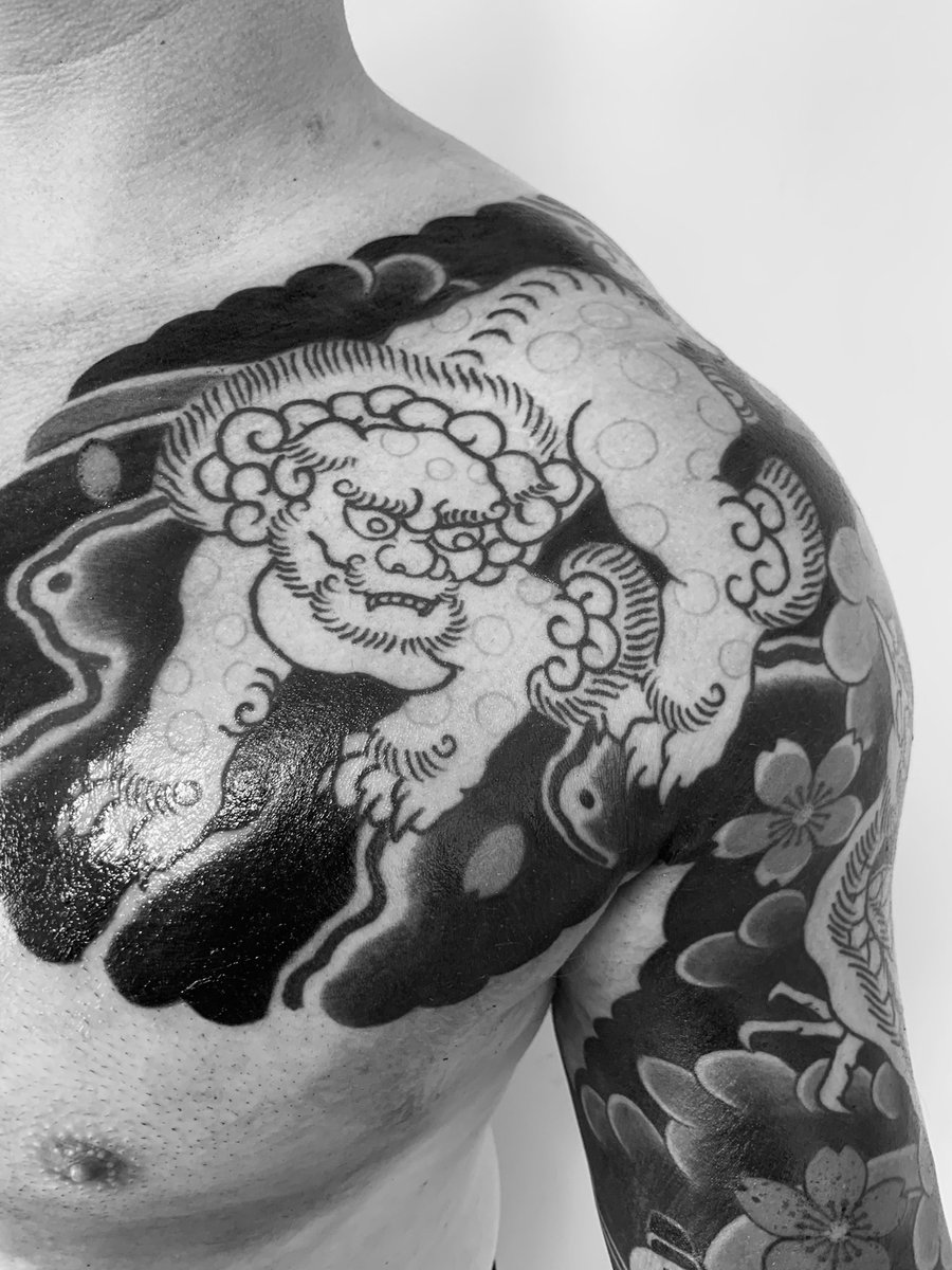 ryusdesign2's tweet photo. Work in progress #japanesetattoo #irezumi #ryusdesign https://t.co/eU1tzXQS0v