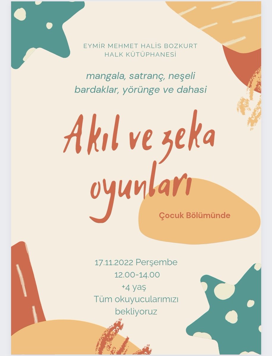 Etkinliğimize tüm okuyucularımızı bekliyoruz... <a href="/KTBKYGM/">KYGM</a> <a href="/etkinkutuphane/">Etkin Kütüphane</a> <a href="/etkinkutuphanem/">Etkin Kütüphane</a> <a href="/kutupanne/">Kütüp-Anne Platformu</a>