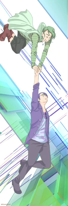 #クロスオーバー画像をあげる見た人もやる 