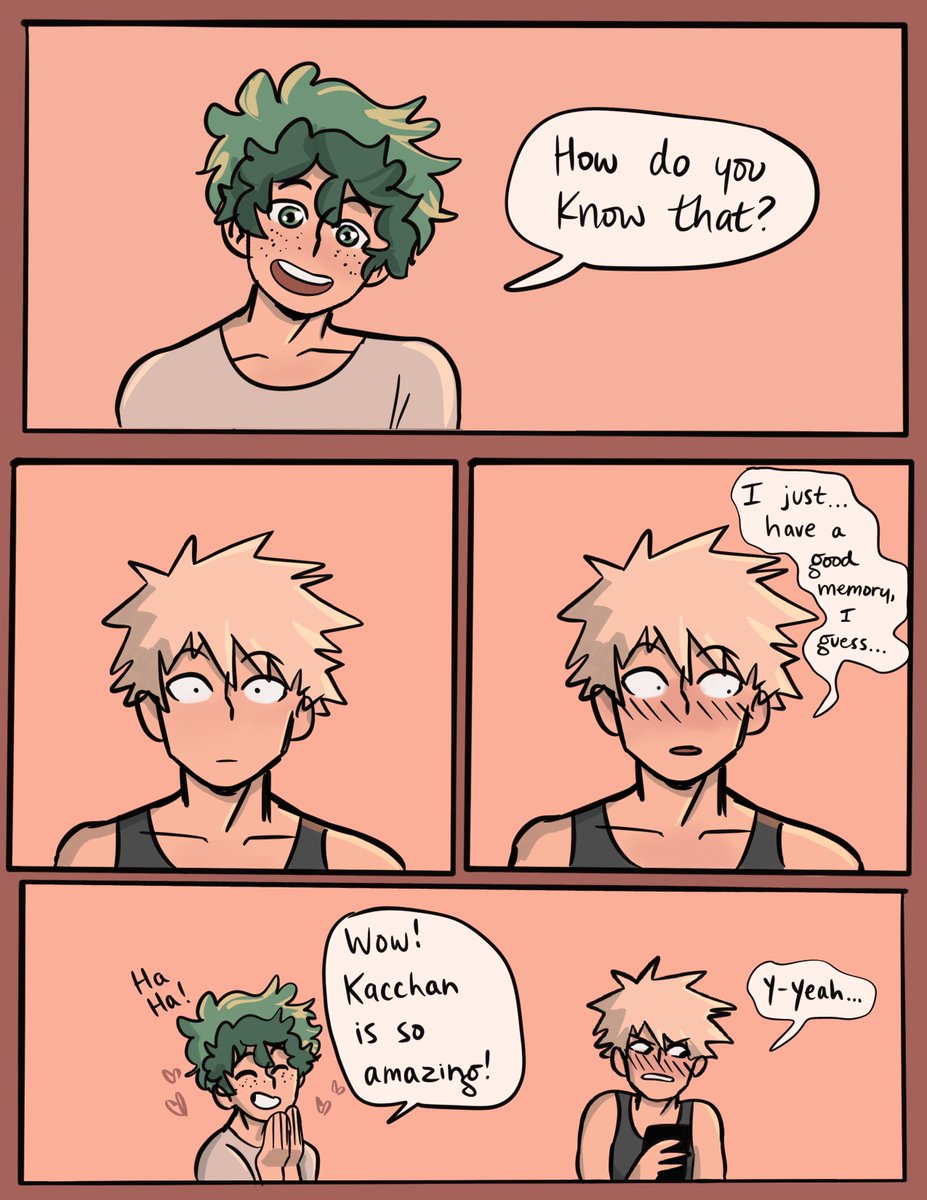lofty_skyy's tweet photo. Okay so I have this headcanon that Bakugou inherited his mum's penchant for scrapbooking so here you go

#bkdk https://t.co/aRAJPLSw4T