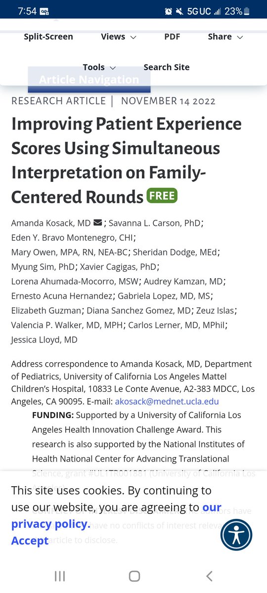 MDoftinyhumans's tweet photo. Wanted to share my publication in the @AmerAcadPeds! I showed my mom where my name was and she began to cry and said "Orgullosa mija! Gracias!"

Worth. Every. Data. Collection

#medtwitter #tweetiatrician #latinasinmedicine #sisepudo https://t.co/FbDbrrVr4F
