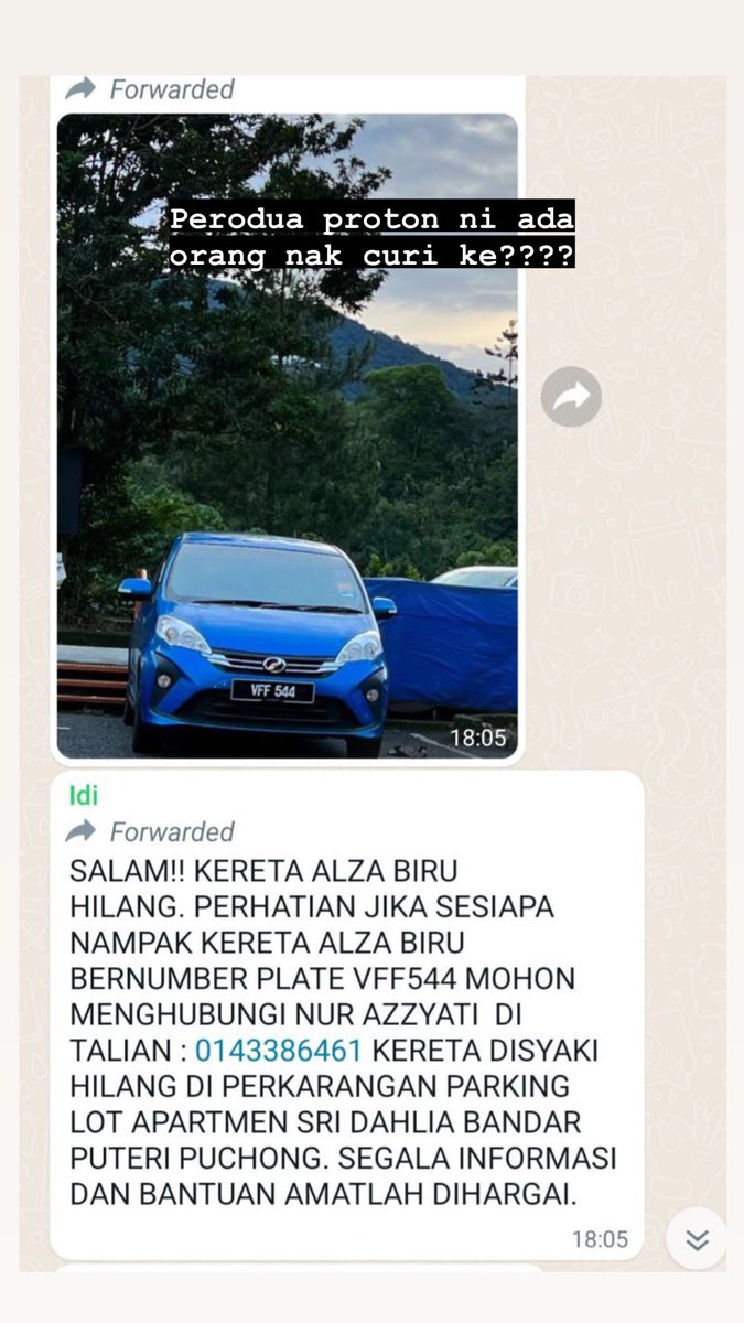 terminaltracker's tweet image. Proton perodua ni ada orang nak curi ke?????
.
#terminaltracker