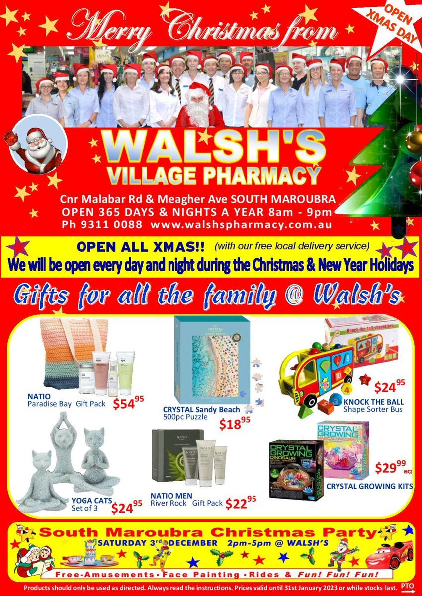 Walsh's Pharmacy tweet media