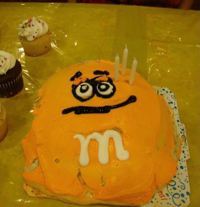 cakes with threatening auras tweet media