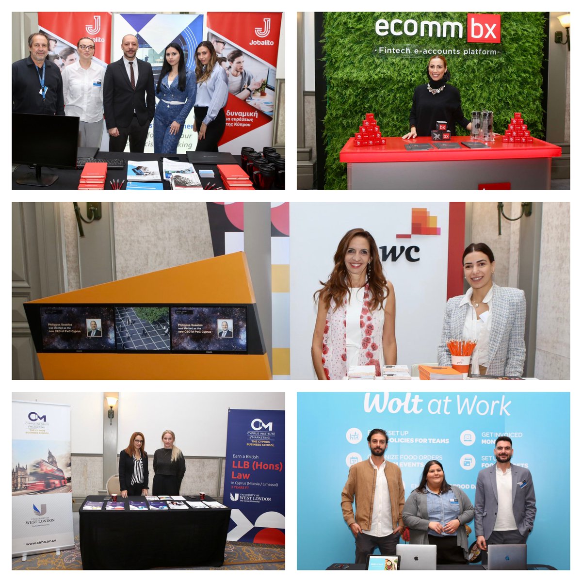 imhbusiness's tweet photo. We proudly present the sponsors of the 21st Leadership and Human Resource Management Conference

Organisers: @PwC_Cy_Press, ΙΜΗ
Sponsors: @Ecommbx, Jobalito, @libertex_europe, @ParimatchTech, @woltapp, @SafeBulkers
The Cyprus Institute of Marketing
@Conferience  

#hrconfcy https://t.co/WYWDVqy2Ke