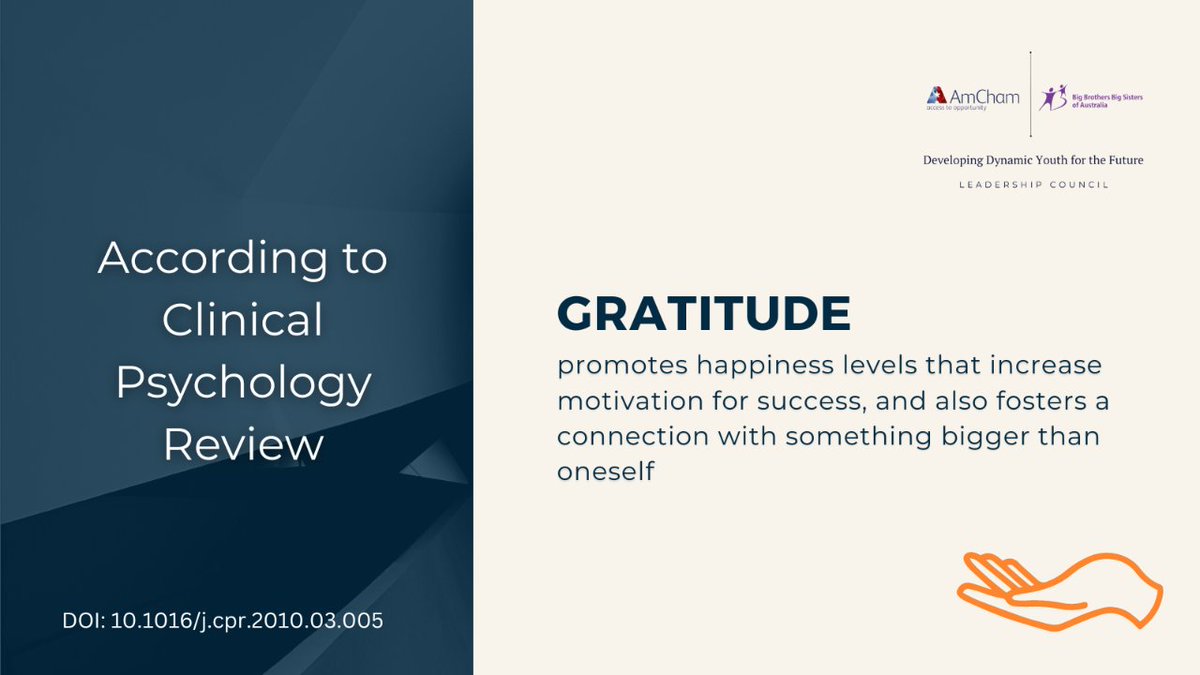 Leadership_Coun's tweet photo. Being grateful brings a lot of benefits to our #mentalhealth and experiences.

What’s your experience in practising gratitude?

Looking for mentors to work with youth in #dynamism, #creativity, and #entrepreneurship. https://t.co/9Mcw6tjKLM