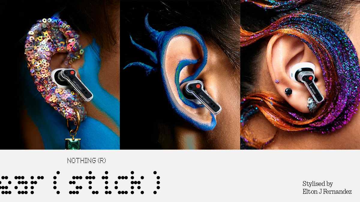 ManuBuildingnxt's tweet photo. Nothing's third product Ear (stick) - the most advanced audio experience to date goes on sale from 12 noon today via @Flipkart and @Myntra.
#Nothing #EarStick #SaleUpdate https://t.co/zNMqXrTsJT
