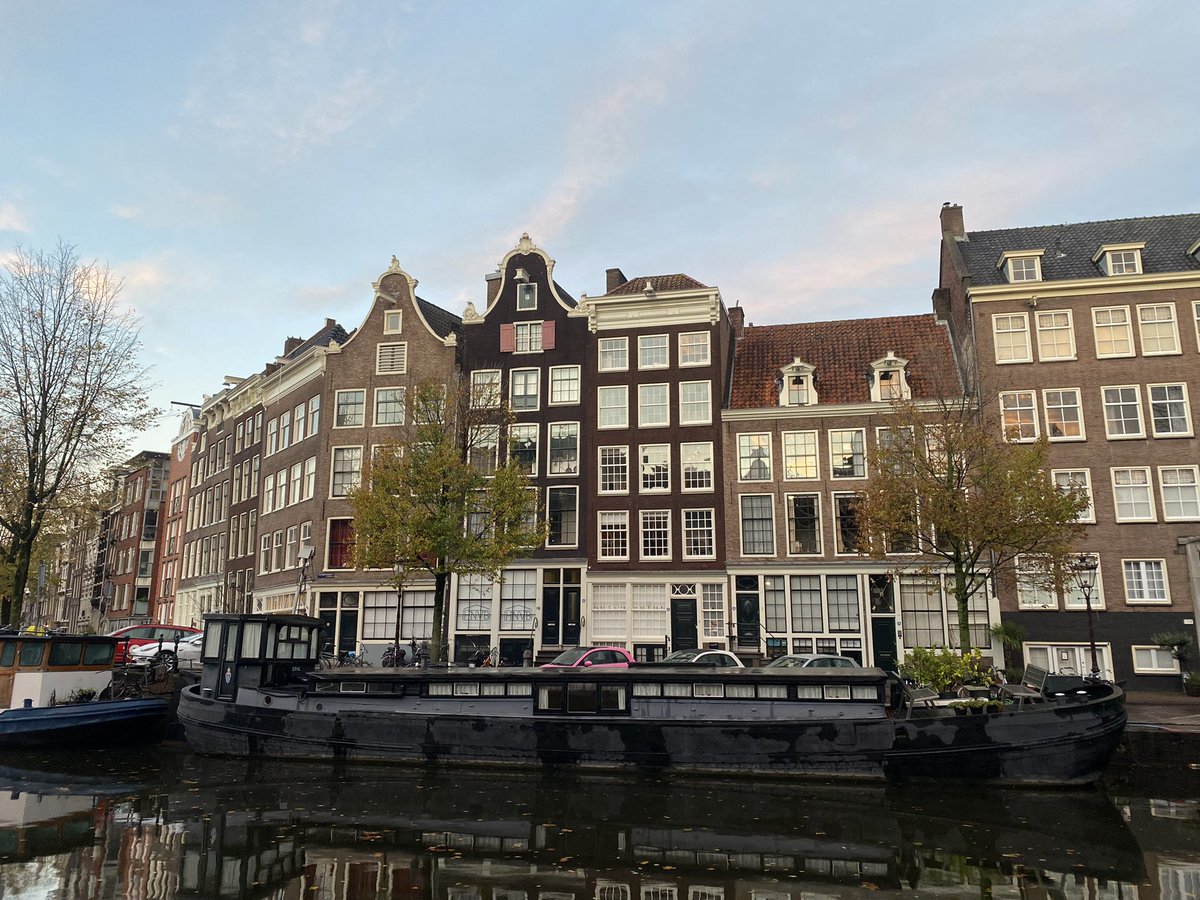 A very quick trip to Amsterdam for <a href="/metstrade/">METSTRADE</a>. Didn’t get to see much of the city, but managed to get in a good run down to the Anne Frank house. The building is under construction so there wasn’t much to see, but this is the view from the front door.