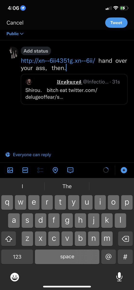 InfectiousGod tweet picture