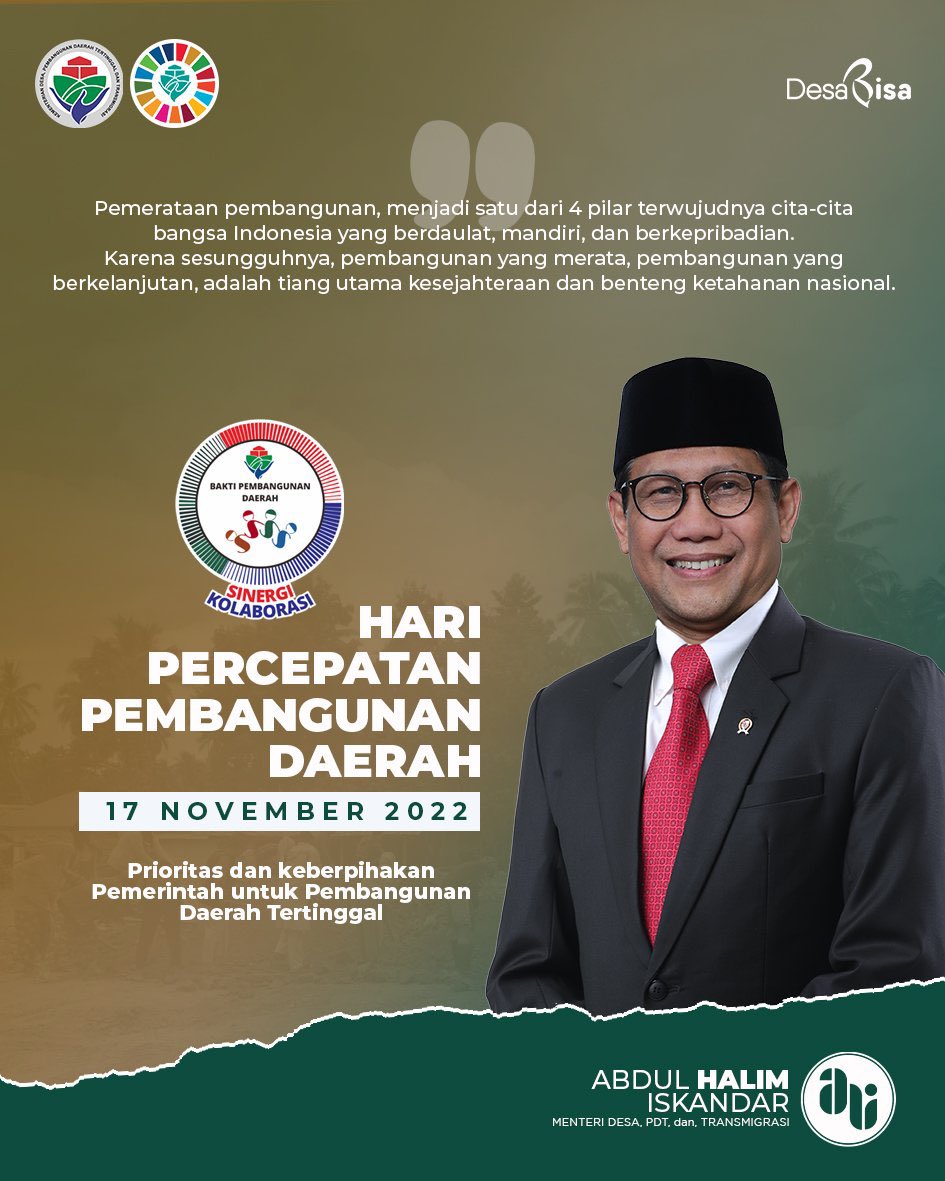 aris_bin_matius's tweet photo. #HariPercepatanPembangunanDaerah
@jokowi 
@halimiskandarnu 
@kemendesapdtt 
@malik_haramain 
@imansyukri 
@taufikmadjid71 
@yusradaridesa 
@azzameldzikrie 
@tppkemendes 
@Ditjen_PPDT https://t.co/eBkDsVhotE