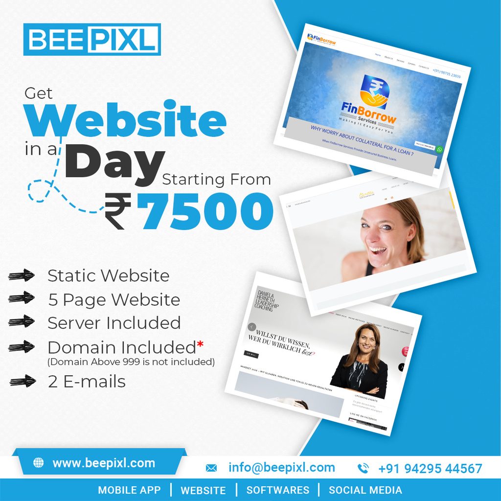 🥳What’s better then having your website within hours.. ? No wait. No delays. Perfect!✌

You have an idea for a website, you want it built but don’t want to wait weeks for an opening and then a few more weeks for your website to be complete. Totally g… instagr.am/p/ClDJMiAKrGw/