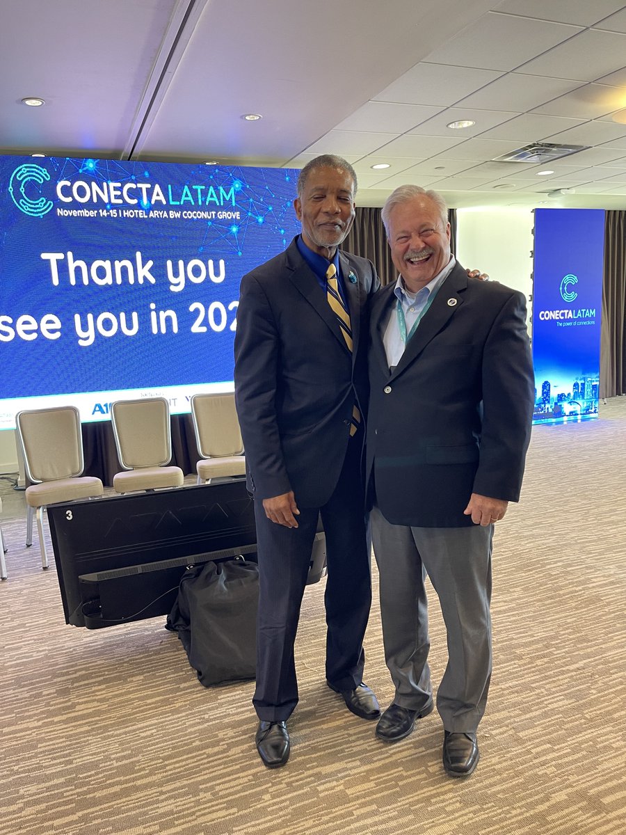 I love how several you found me at Conecta. I wanted to let you know I had a great time meeting with folks from South and Central America as well as the Caribbean. I was able to meet with old friends and make new one! $WLAN #Conecta #traveling #4G #5G #DigitalTransformation