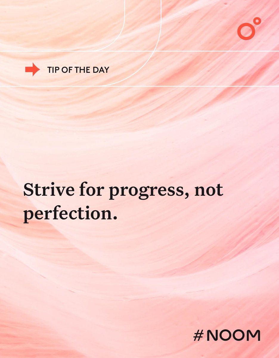I found this "Tip of the Day" on Noom! I always say this myself! 💜 

🌟Join Noom through my link and get a free trial plus 20% off your subscription. (I love it!) noom.com/r/aPjUpdxY 🌟

#Noom #Tips #TOTD #Weightloss #Progress ⁦<a href="/noom/">Noom</a>⁩