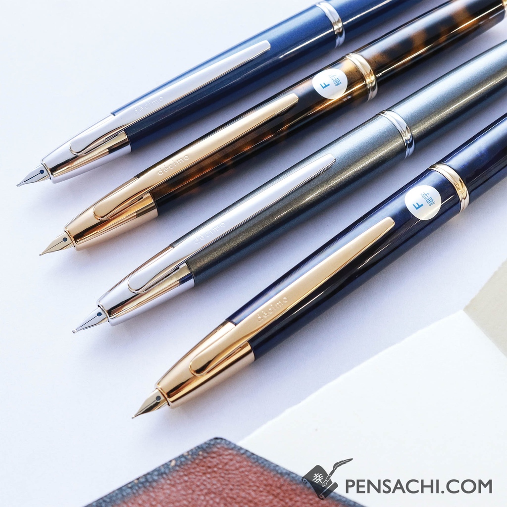 PILOT CAPLESS decimo Dark-blue 万年筆字幅F