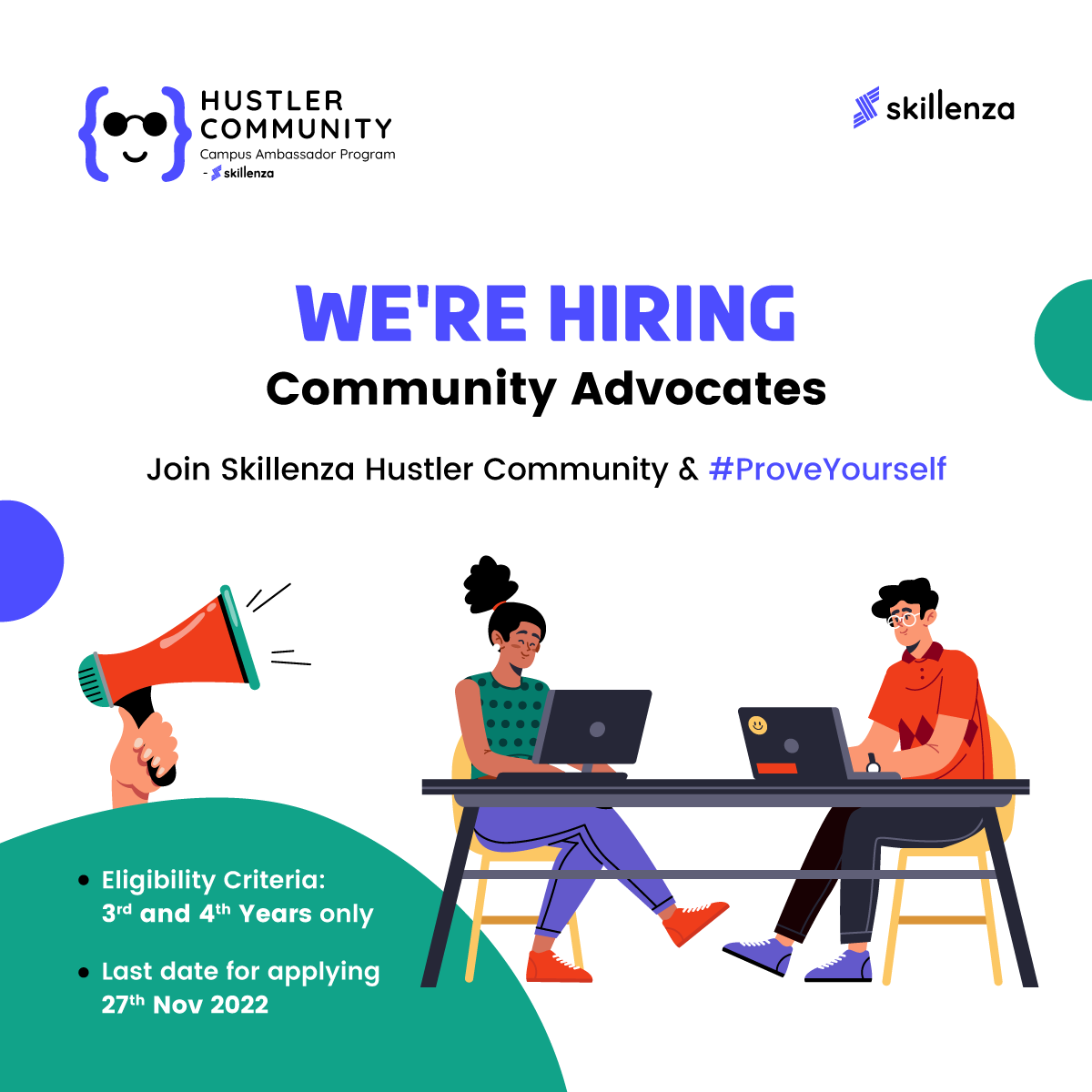 skillenza's tweet photo. Hola Students,

Skillenza is providing an opportunity to grow as an individual in the community?

By its Hustler Community (#CampusAmbassador Program by @Skillenza #CampusAdvocates )

Register here 👉https://t.co/98WldtDS4W https://t.co/YNfbSAPN7U