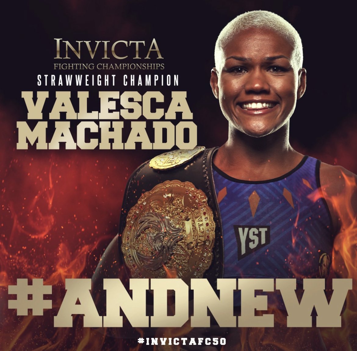 A campeã tem nome!

Valesca Machado (12-3) venceu Karolina Wójcik (10-3) por decisão unânime no #InvictaFC50, e tornou-se a campeã peso palha do evento