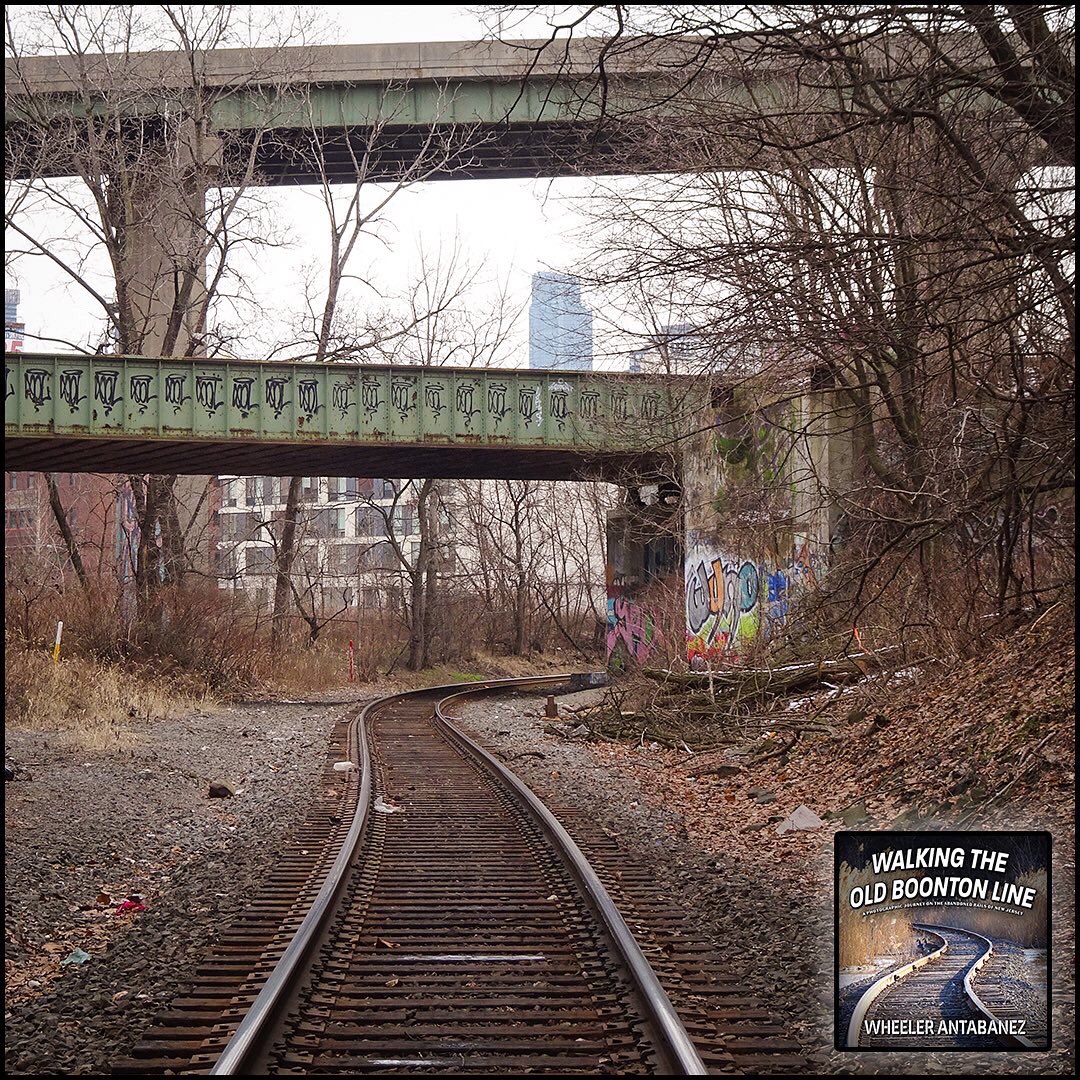 WAntabanez's tweet photo. Into the wilds of New Jersey - Walking the Old Boonton Line - Buy the #book! (Link in bio)
#walkingtheoldboontonline #oldboontonline #erie #erierailroad #abandoned #NJ #weirdNJ #railroad #bergenarches #adventure #essexhudsongreenway https://t.co/YCBPnddiFo