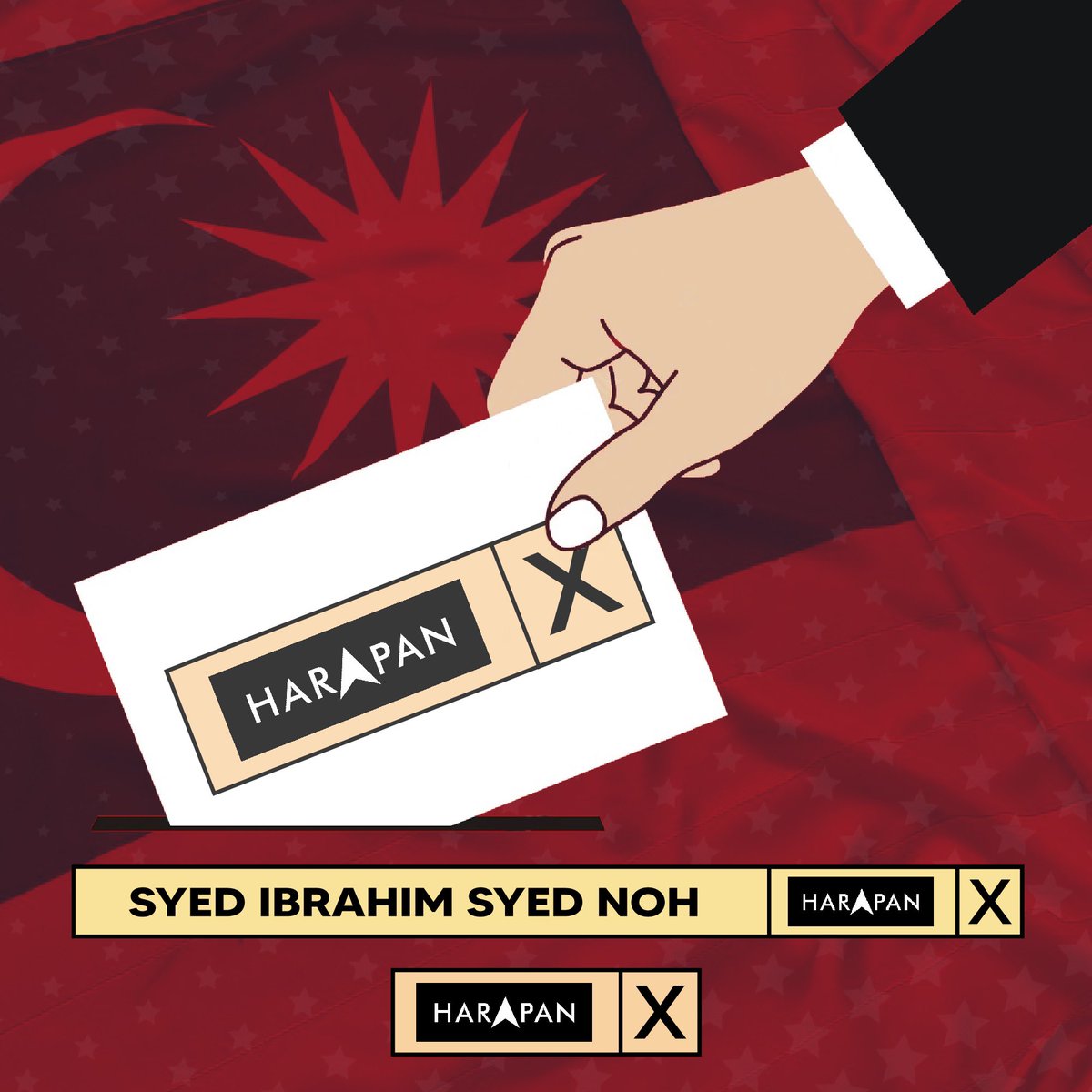 syedibrahim_my's tweet photo. Rakyat punyai kuasa dan mandat. 

UNDI CALON NO.1 P144 LEDANG

𝐒𝐘𝐄𝐃 𝐈𝐁𝐑𝐀𝐇𝐈𝐌 𝐒𝐘𝐄𝐃 𝐍𝐎𝐇

#KitaBoleh
#Ledang
#Harapan https://t.co/dwcnHwT3Hr