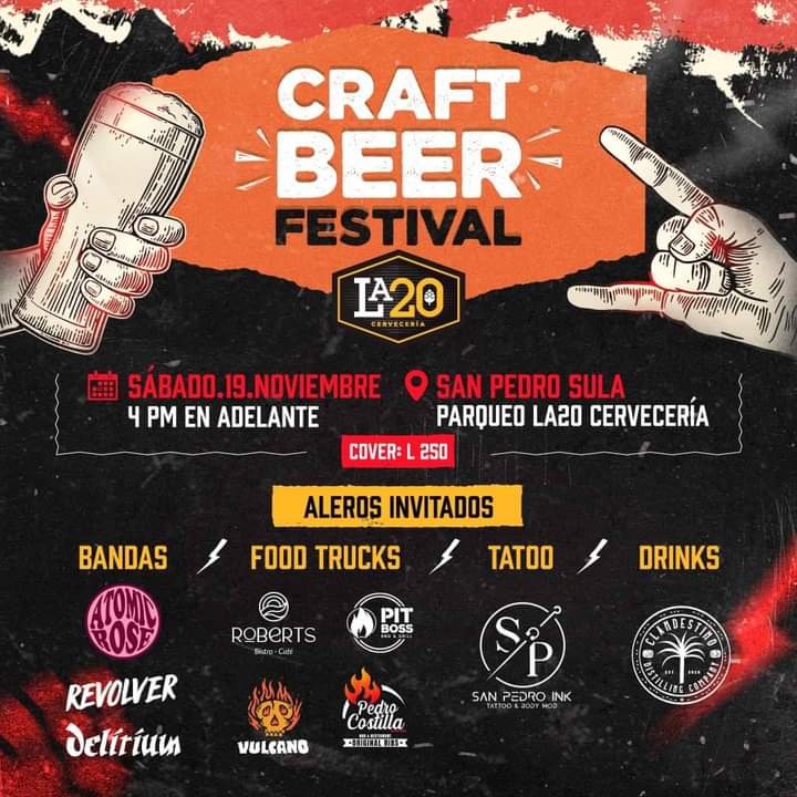 Este sábado 19 de noviembre en San Pedro Sula