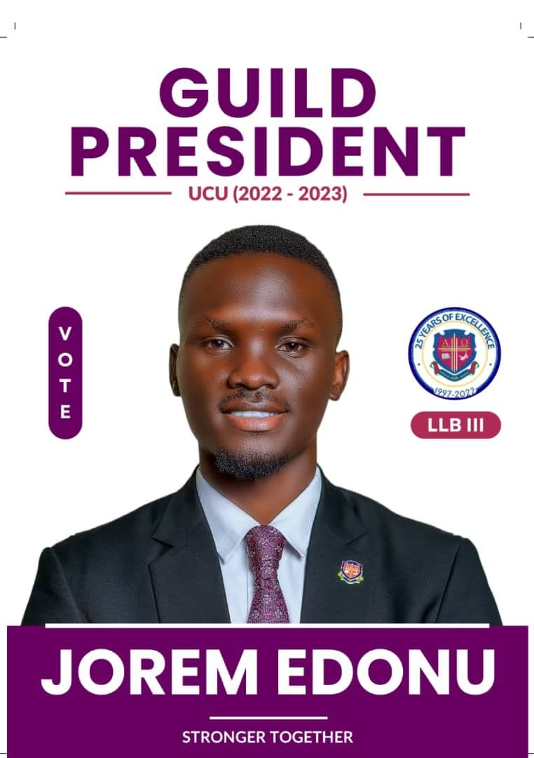 NuweRichard's tweet photo. UCU being one of the best University in Ug, it needs a leader with vision that's why I recommend @EdonuJorem  for Guild president #StrongerTogether #Jorem4Guild
Its tomorrow 🙂 https://t.co/JsubV5C1mH