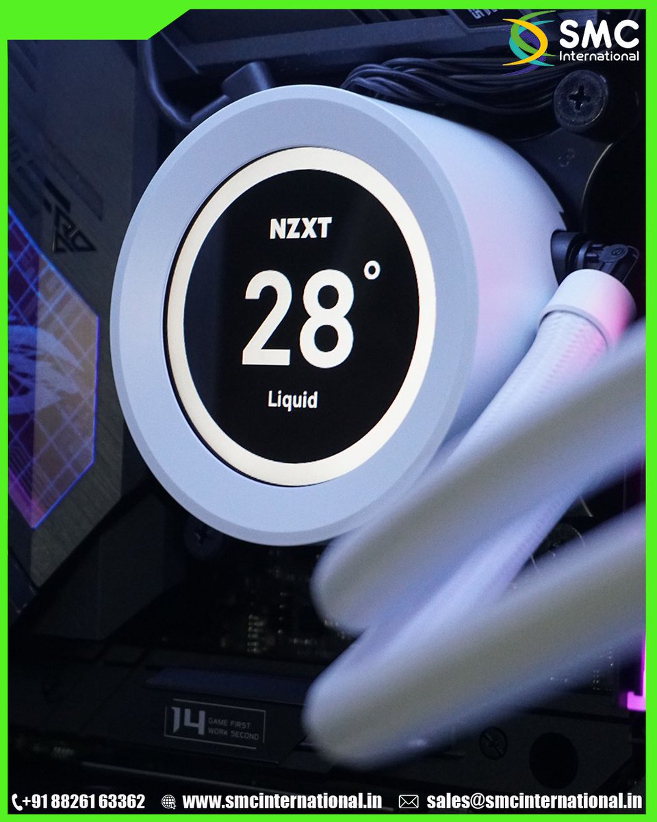 SMCIntOfficial's tweet image. A super cool PC build is Here.

Intel Core i7 12700K paired with MSI GeForce RTX 3070 Ti
32GB DDR5 Ram, NZXT Z73 White and NZXT H7 Elite case 
For our Elite Customer.

Want to get yours? Call us today at +91 88261 63362 or visit our website at zcu.io/SwII today!